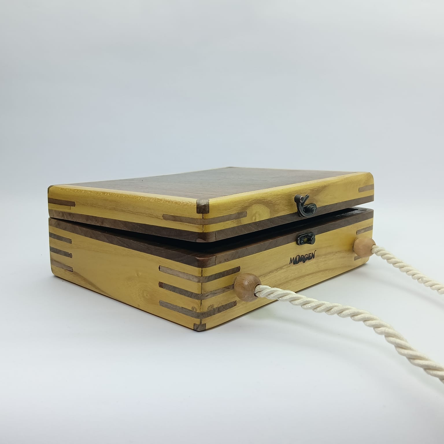 Ahşap Çanta El Yapımı handmade wooden purse