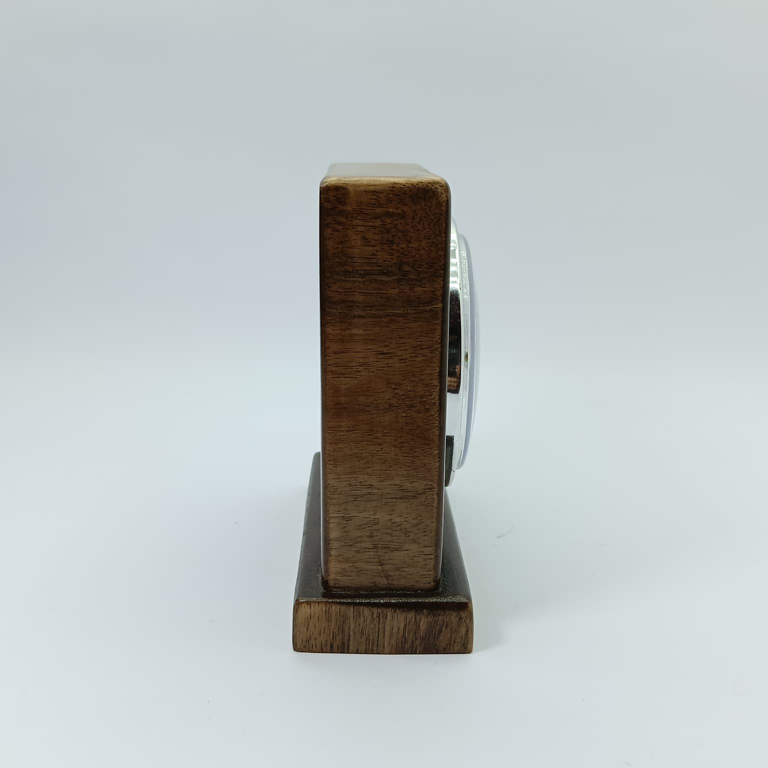 Ahşap masa saati El Yapımı. handmade wooden desk clock