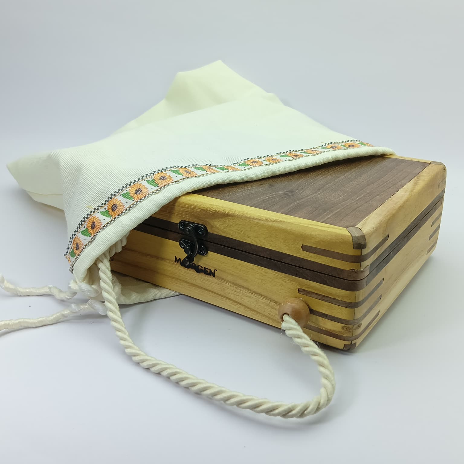 Ahşap Çanta El Yapımı handmade wooden purse