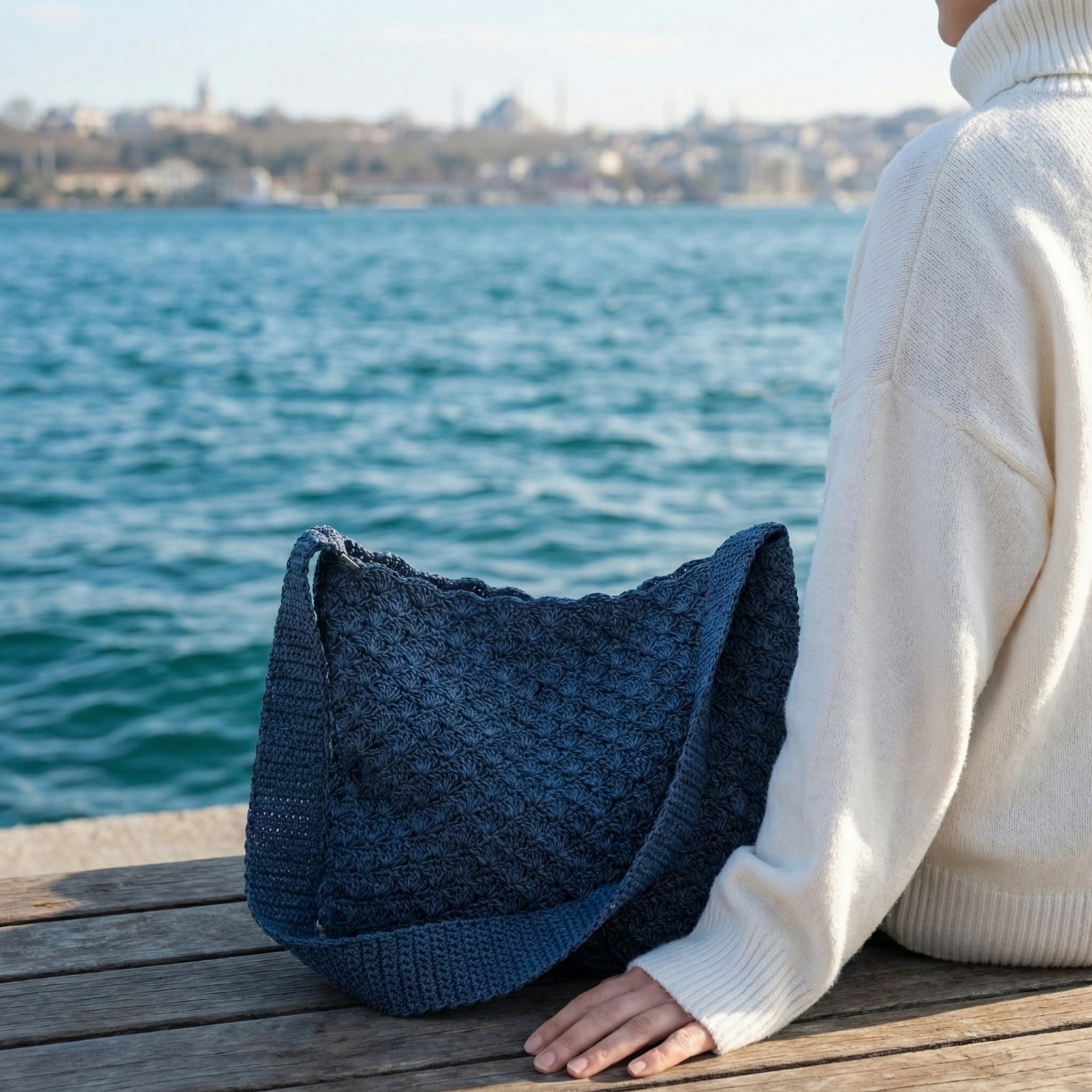 handmade crochet bag