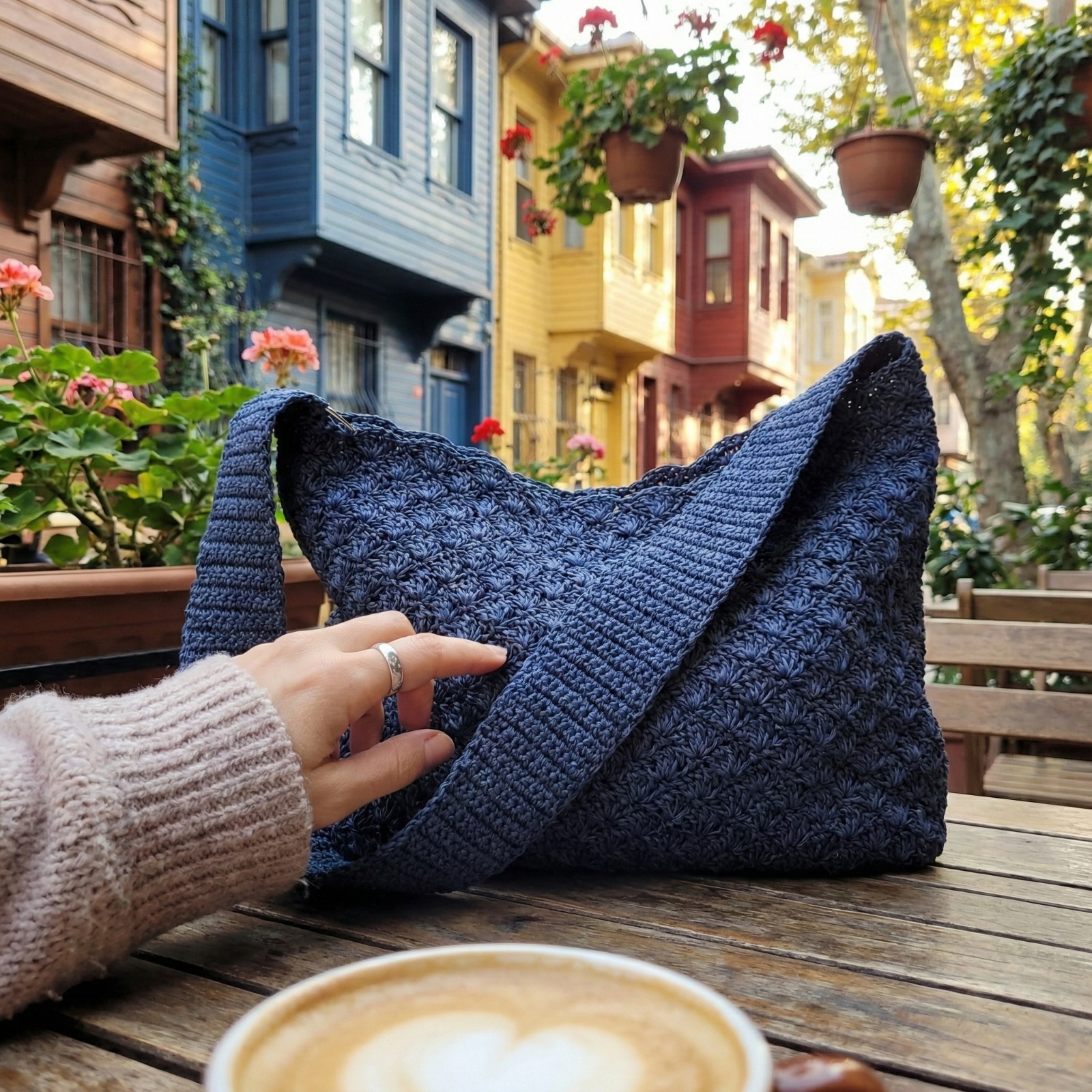 handmade crochet bag