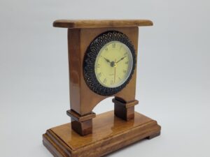 Vinculum Wooden Desk Clock