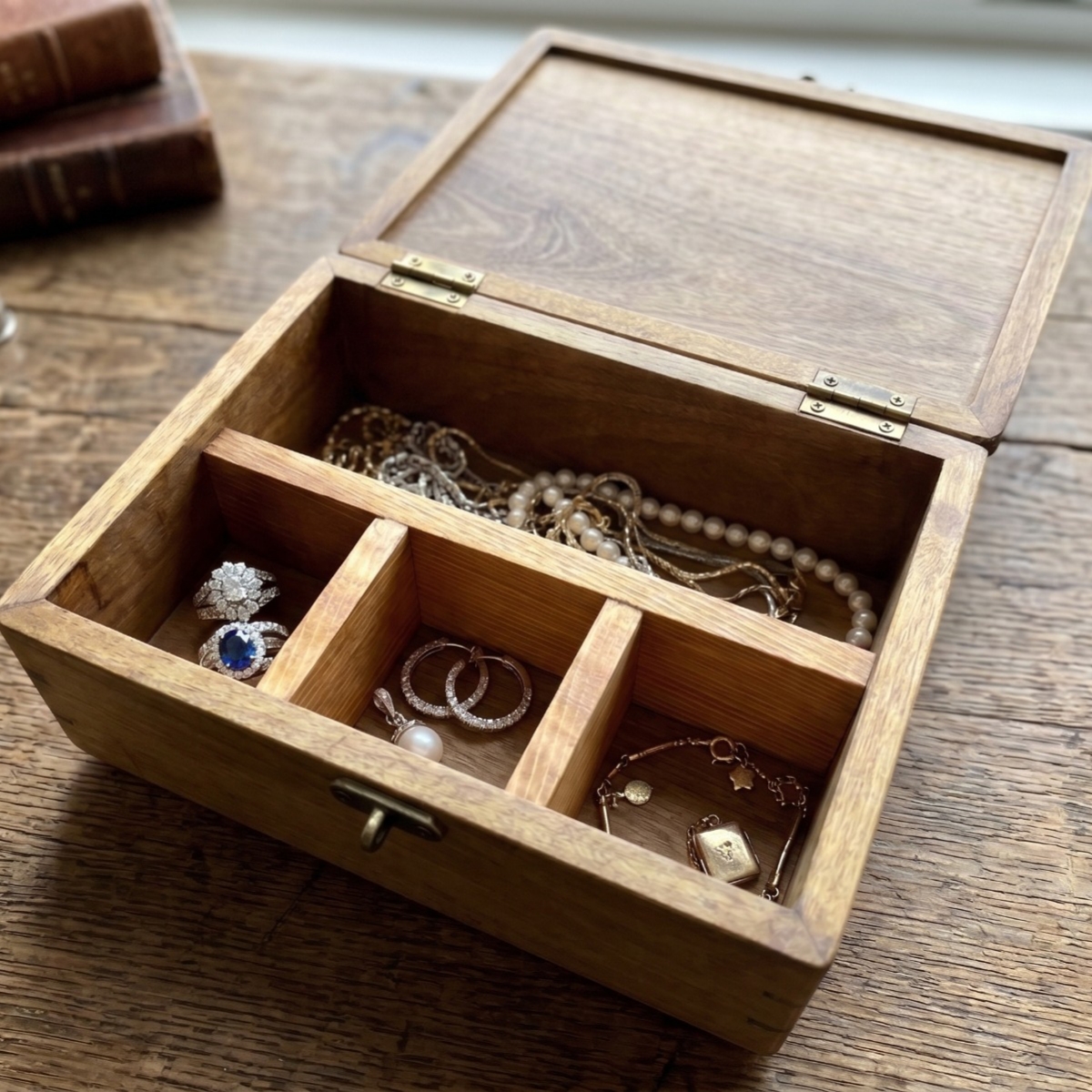 Arca Wooden Jewelry Box