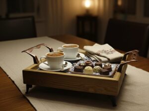 Merlannes Wooden Serving Tray
