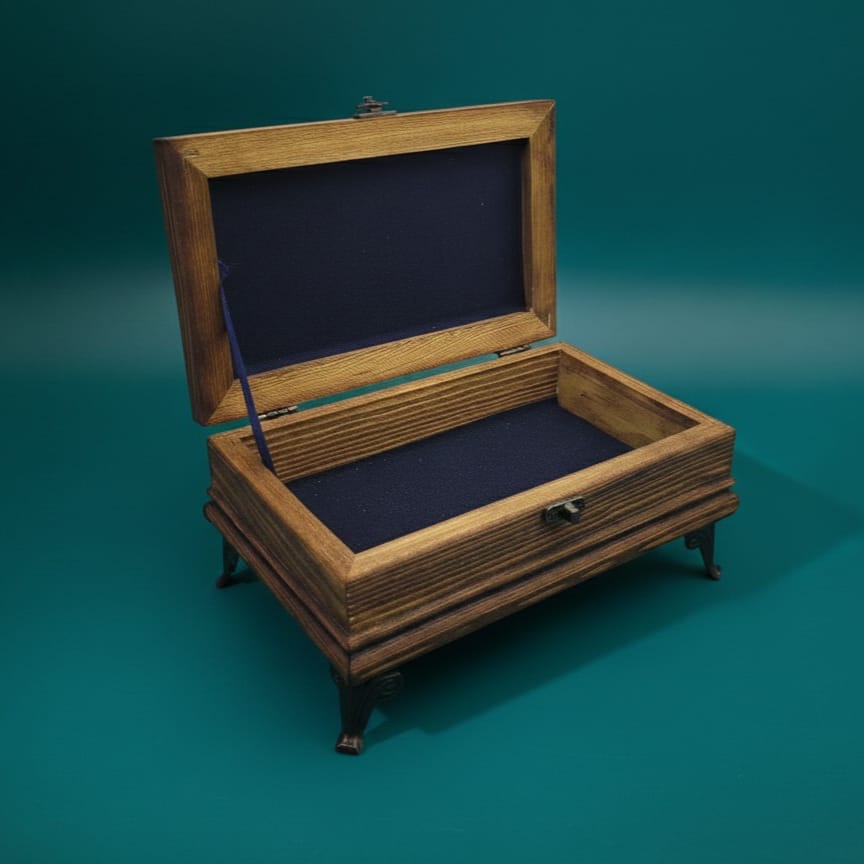 Mertek Wooden Jewelry Box