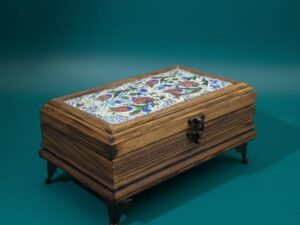 Mertek Wooden Jewelry Box