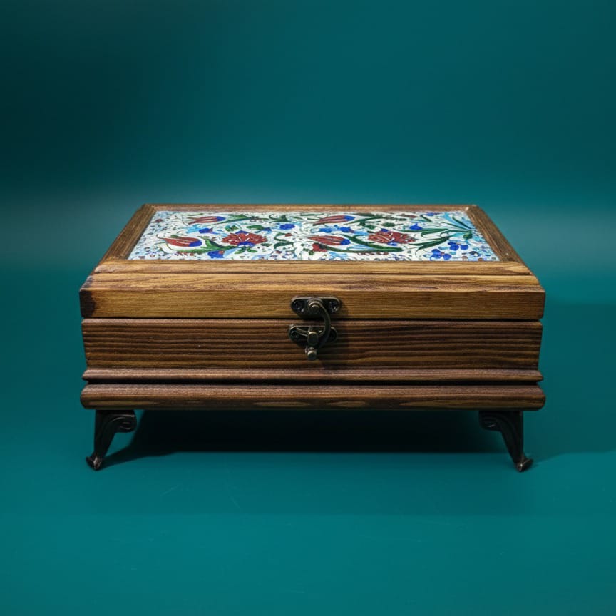 Mertek Wooden Jewelry Box