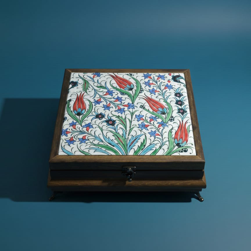 Ruba Wooden Jewelry Box