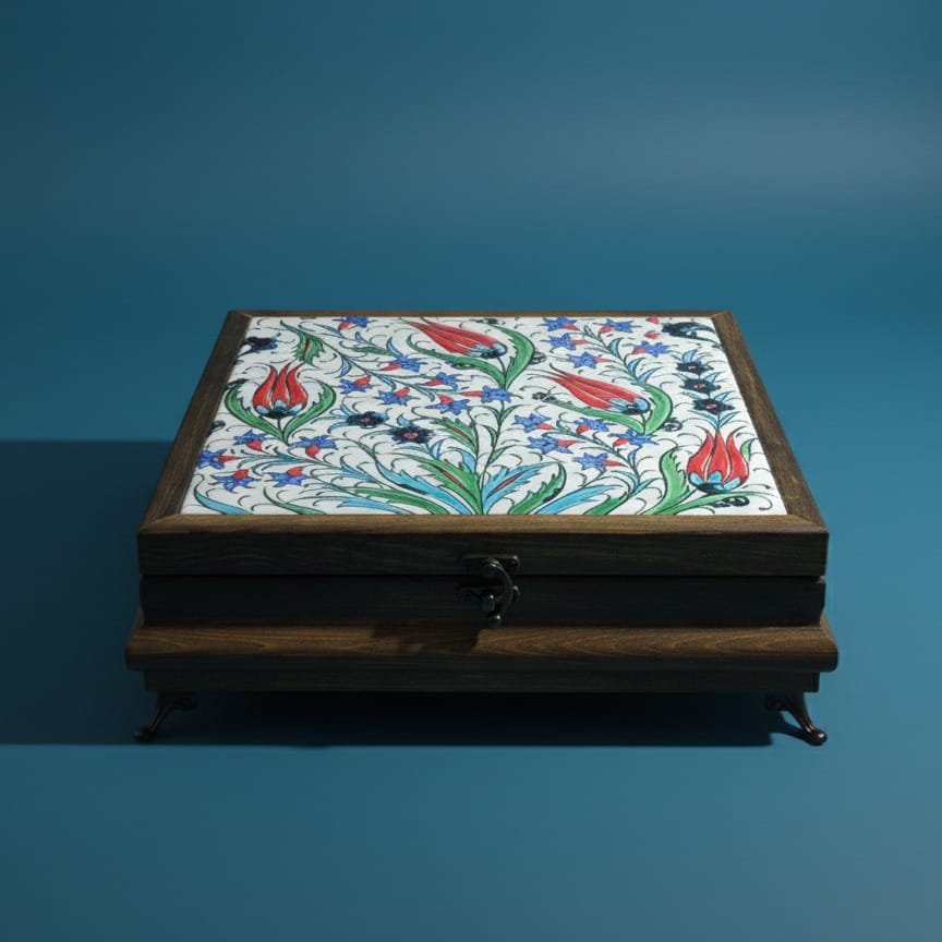 Ruba Wooden Jewelry Box