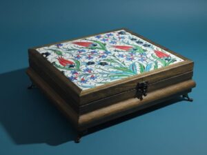 Rula Wooden Jewelry Box