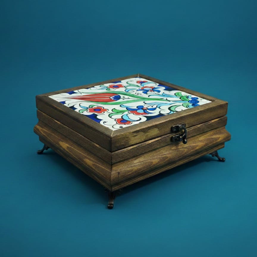 Rula Wooden Jewelry Box