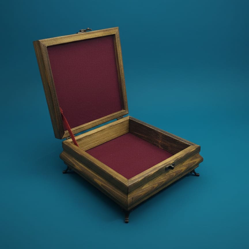 Rula Wooden Jewelry Box