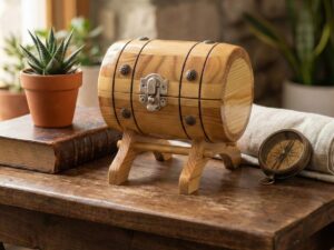 Batten Wooden Moneybox