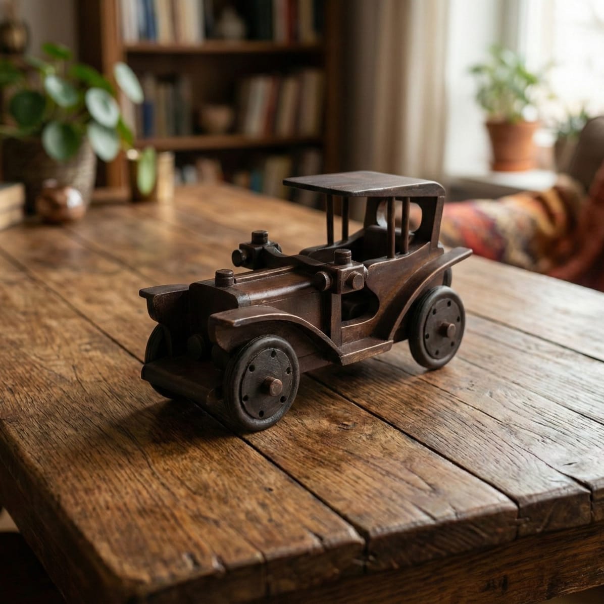 Olden Wooden Car