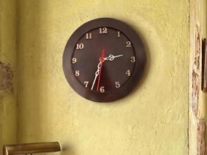 Sorde Wooden Wall Clock MorgenCraft